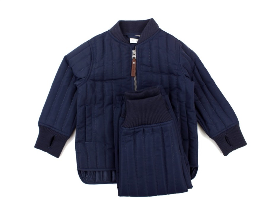 Kids En Fant Thermal Wear And Fleece | En Fant Themal Set Parisian Night