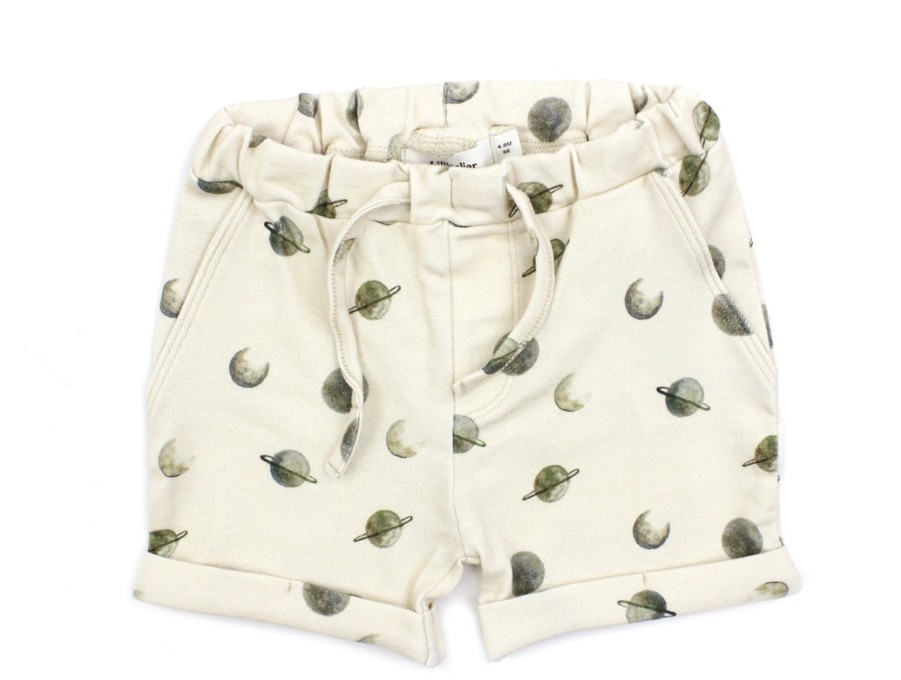 Baby Lil Atelier Shorts | Lil Atelier Turtledove Shorts Space