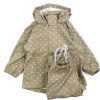 Baby Lil Atelier Rainwear | Lil Atelier Chinchilla Rainwear With Pants And Jacket Flowers