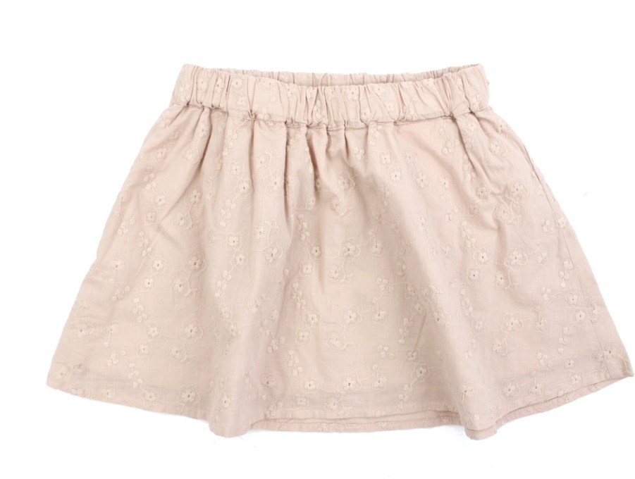 Baby Name It Skirts | Name It Rose Smoke Skirt Broderie Anglaise