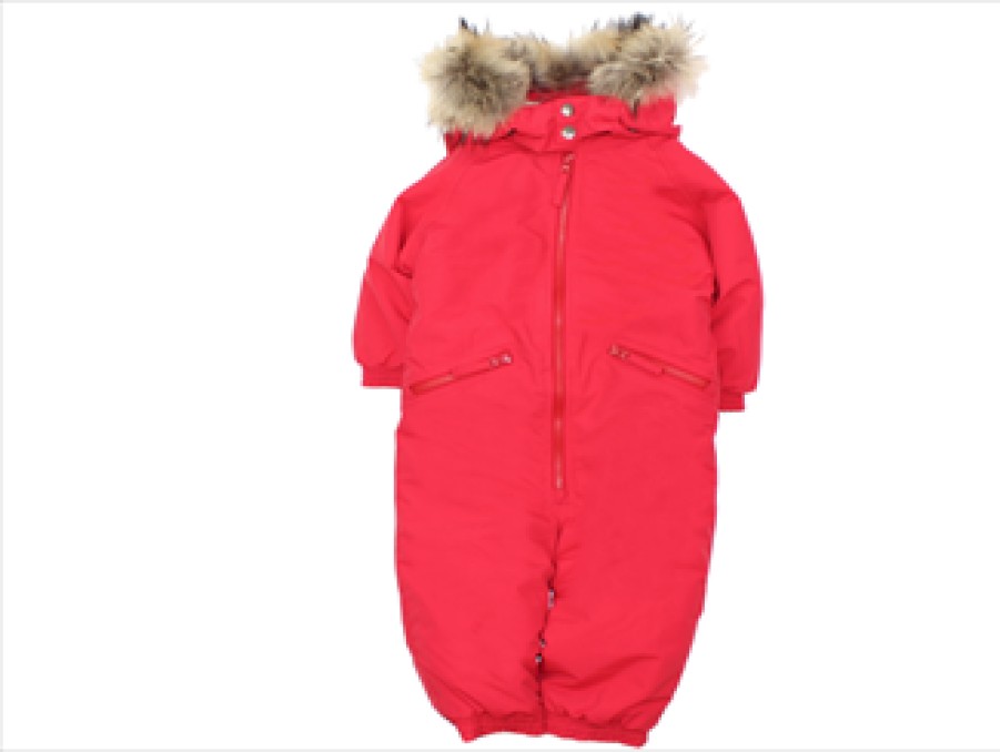 Kids Ver de Terre Coveralls | Ver De Terre Snowsuit Cranberry