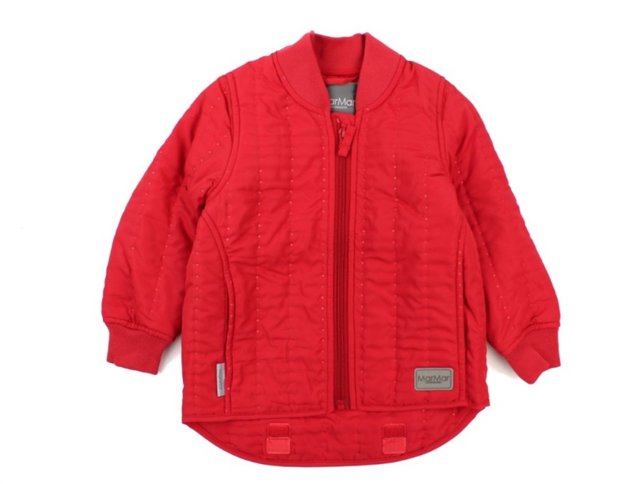 Baby MarMar Copenhagen Transition Jackets | Marmar Thermal Jacket Orry Red Currant