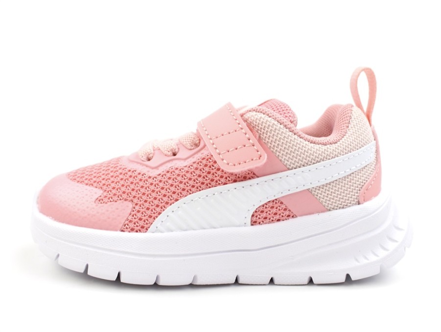 Baby Puma Shoes And Sneakers | Puma Peach Smoothie/Puma White Sneaker Evolve Run