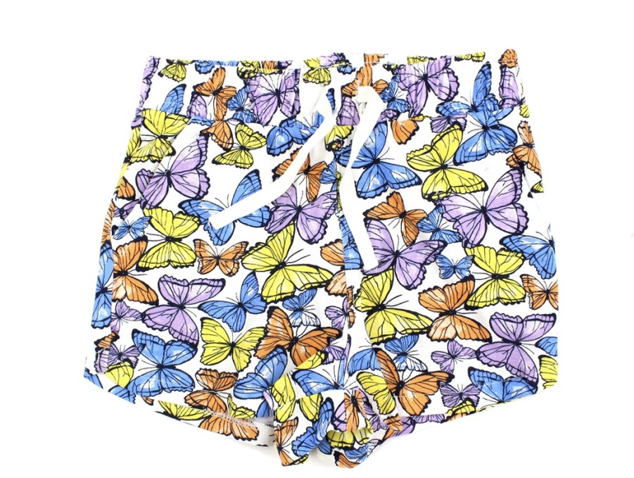 Tweens Name It Shorts | Name It White Alyssum/Butterfly Shorts