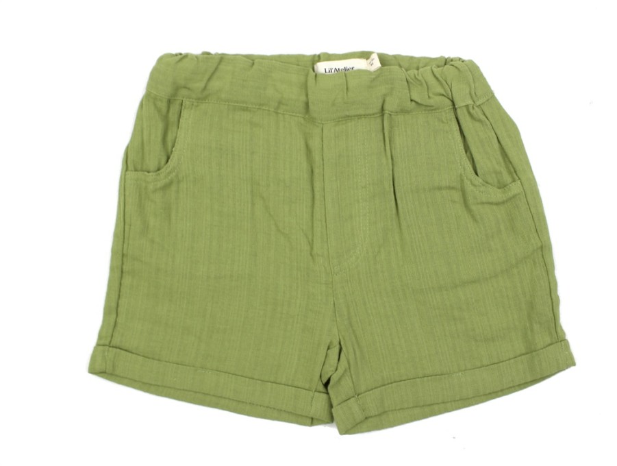 Baby Lil Atelier Shorts | Lil Atelier Sage Shorts