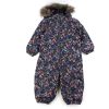 Kids Name It Coveralls | Name It Dark Sapphire Floral Jumpsuit