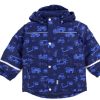 Baby Celavi Winter Jackets | Celavi Pageant Blue Printed Winter Jacket