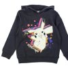 Tweens Name It Blouses And Knitwear | Name It India Ink Pokemon Glitter Hoodie Sweatshirt