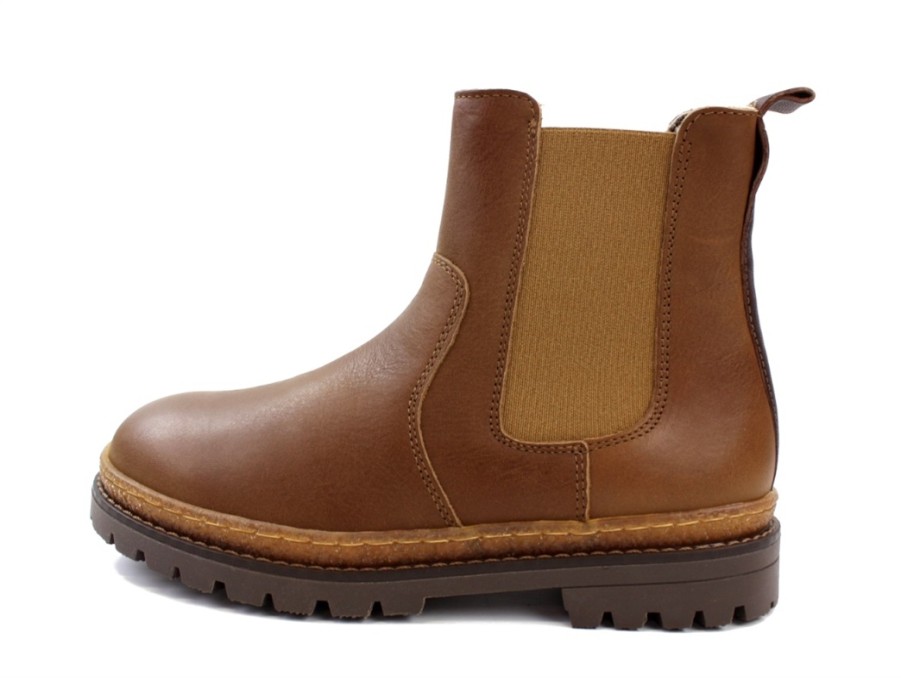 Kids Bisgaard Boots And Ankle Boots | Bisgaard Winter Boot Neo Brandy Lambswool