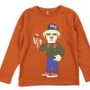 Kids Name It Short And Long-Sleeved T-Shirts | Name It Bombay Brown T-Shirt