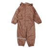 Kids Mikk line Rainwear | Mikk-Line Rainsuit Burlwood Glitter With Teddyfoer