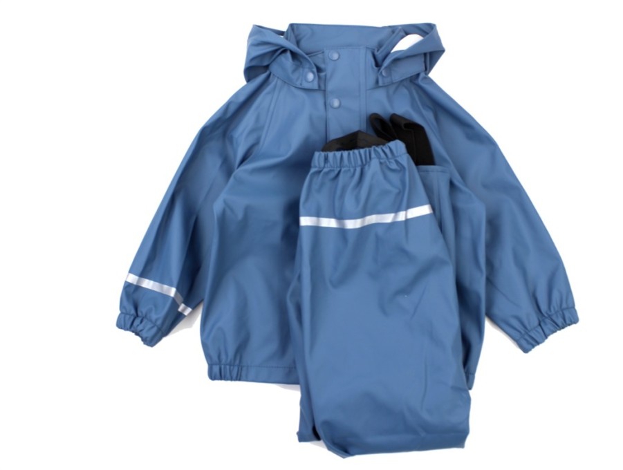 Baby Name It Rainwear | Name It Rainwear Pants And Jacket Real Teal