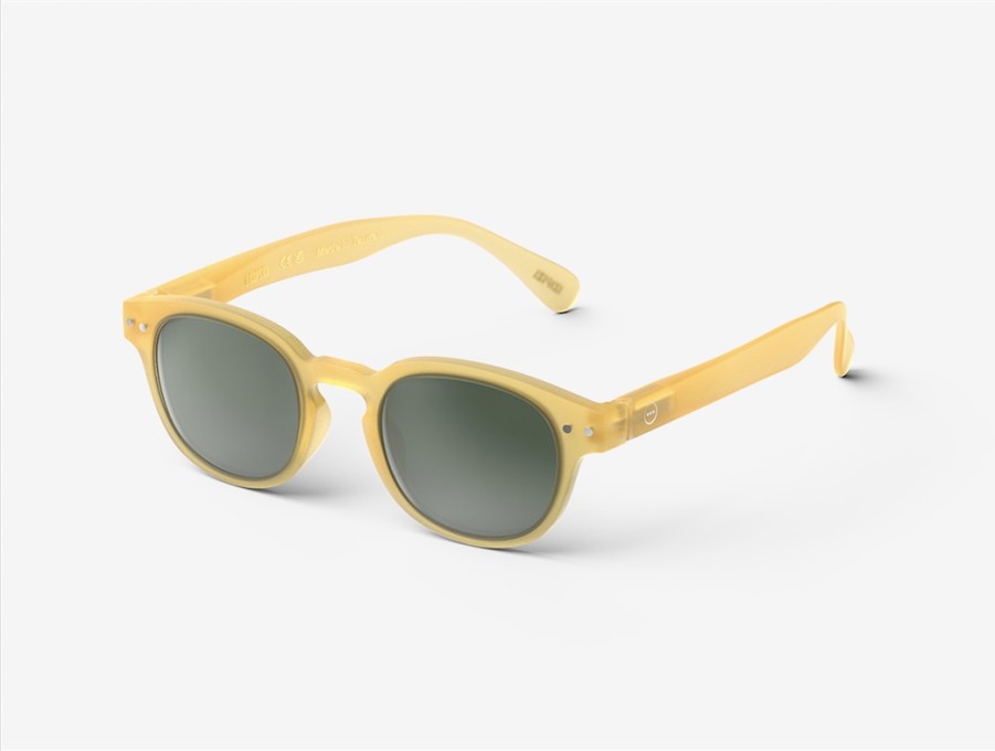 Accessories And Home IZIPIZI Paris | Izipizi Glossy Ivory Sunglasses #C Junior Uv 400