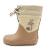 Baby Wheat Thermal Boots And Winter Rubber Boots | Wheat Pink Sand Winter Rubber Boot