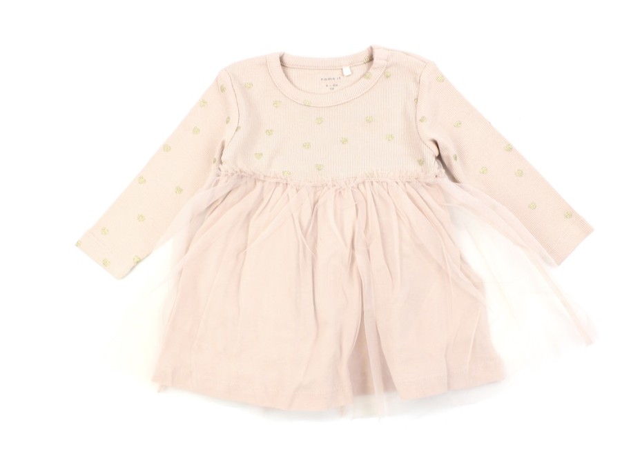 Baby Name It Dresses | Name It Rose Smoke Glitter Tulle Dress