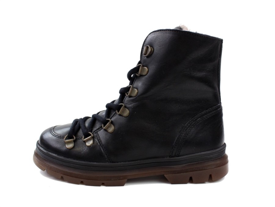 Tweens Arauto RAP Winter Boots | Arauto Rap Black Winter Boot Marito With Zipper And Tex