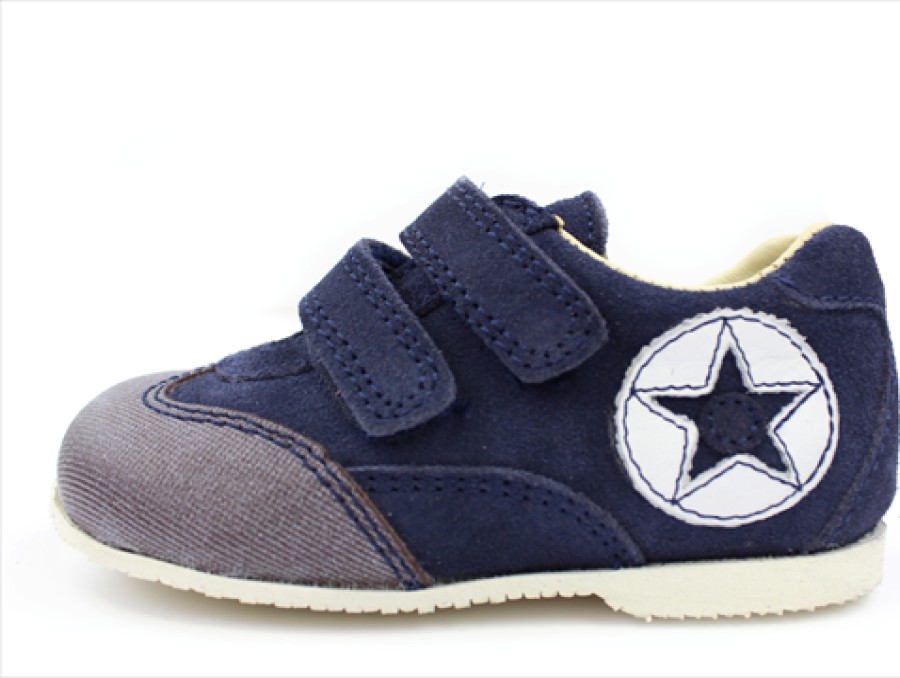 Baby Arauto RAP First Shoes | Arauto Rap Shoes Navy Suede With Velcro