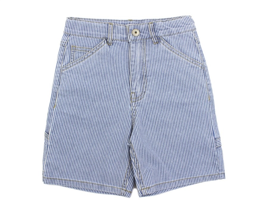 Kids Name It Shorts | Name It Light Blue Denim Shorts Stripes