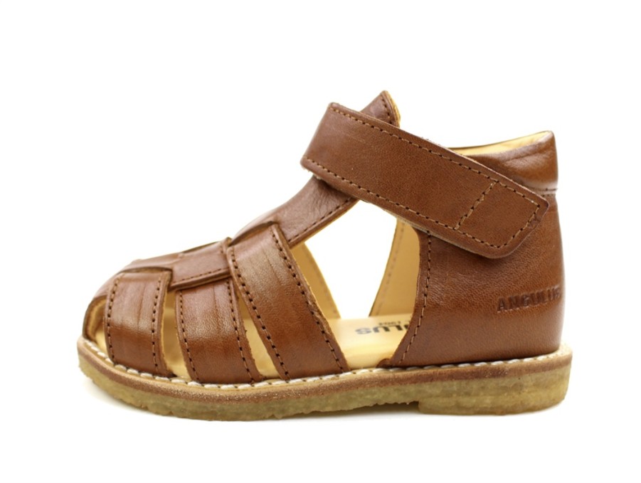 Baby Angulus Sandals | Angulus Cognac Sandal