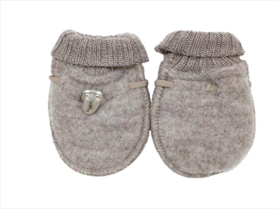 Baby Joha Gloves | Joha Sesame Melange Mittens Merino Wool