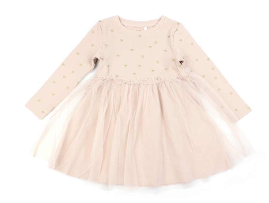 Baby Name It Dresses | Name It Rose Smoke Glitter Tulle Dress