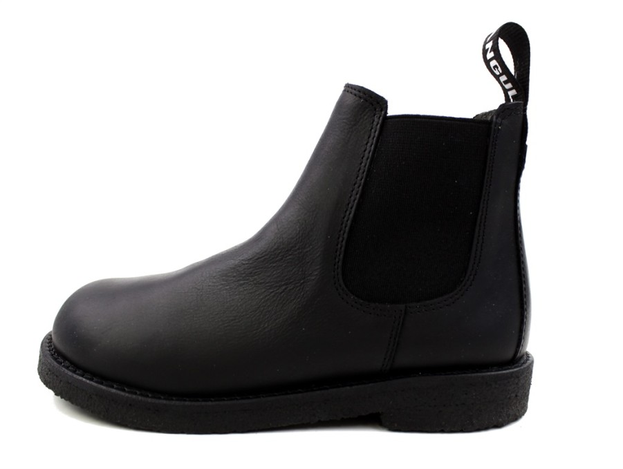 Kids Angulus Boots And Ankle Boots | Angulus Black Ankle Boot