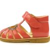 Baby Angulus Sandals | Angulus Coral Sandal With Heart, Glitter Patent