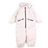 Baby Ver de Terre Coveralls | Ver De Terre Rose Powder Rubber Snowsuit