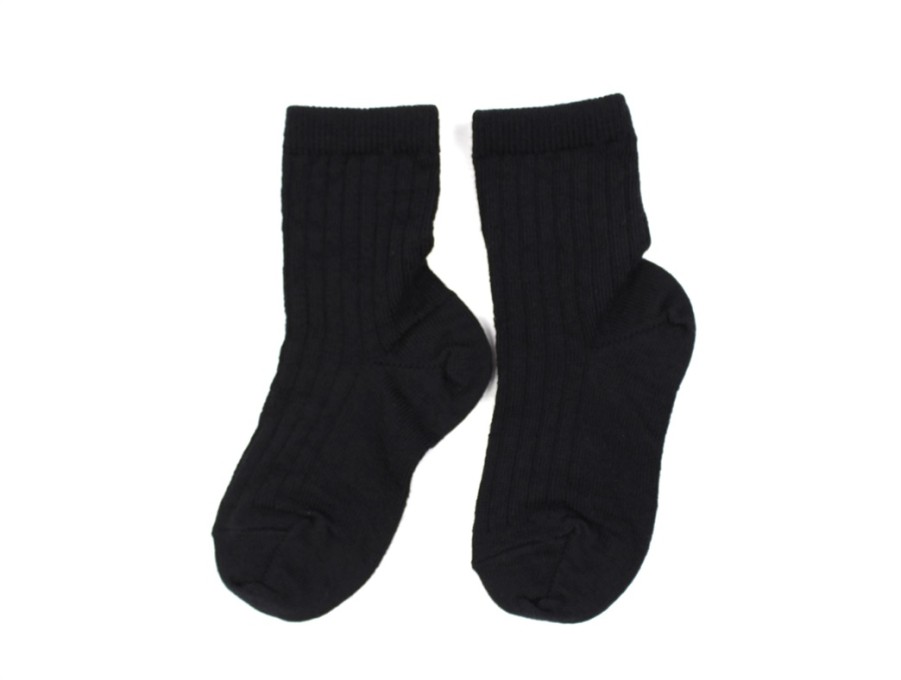 Baby MP Socks | Mp Black Wool Socks (2-Pack)