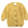 Kids Petit by Sofie Schnoor Cardigans | Sofie Schnoor Girls Knitted Cardigan Dusty Yellow