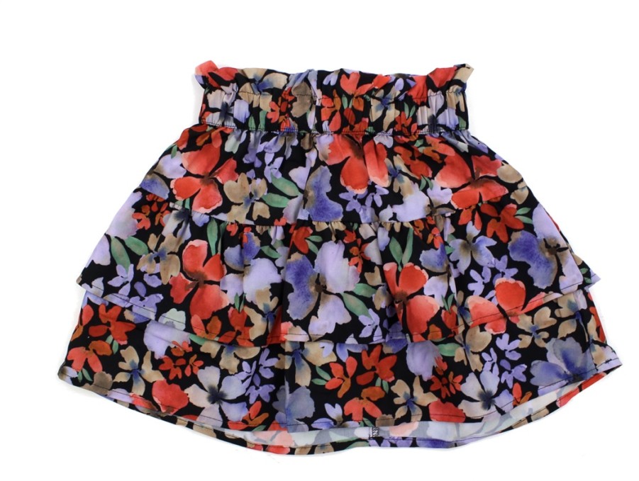 Kids Name It Skirts | Name It Black Skirt Flowers