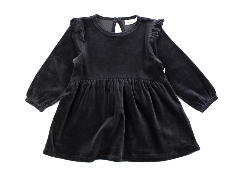 Baby Lil Atelier Dresses | Lil Atelier Periscope Velour Dress