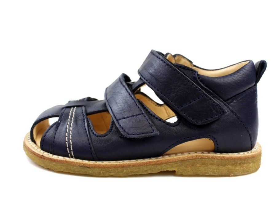 Baby Angulus Sandals | Angulus Sandal Navy With Velcro