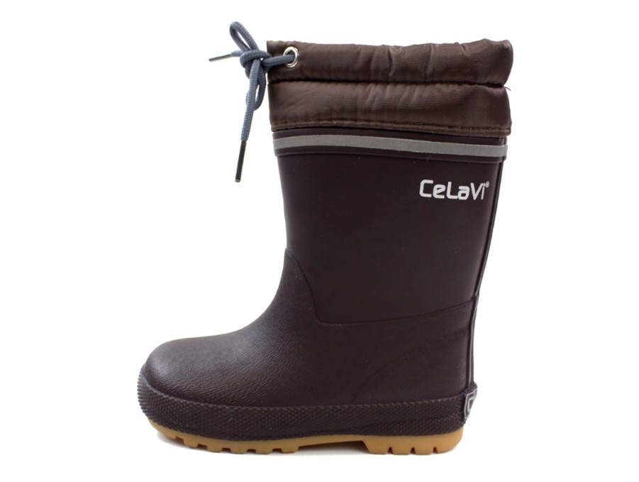 Baby Celavi Thermal Boots And Winter Rubber Boots | Celavi Winter Rubber Boot Java