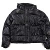 Tweens Mads Nørgaard Winter Jackets | Mads Norgaard Winter Jacket Jojina Shiny Black