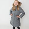 Tweens Ver de Terre Winter Jackets | Ver De Terre Winter Coat Grey Melange