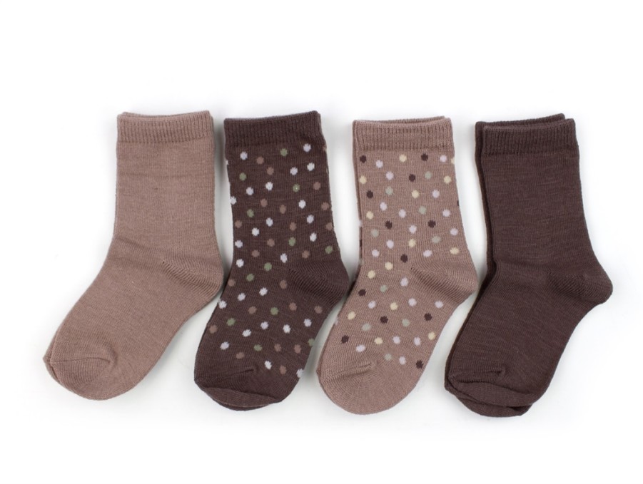 Baby Name It Socks | Name It Antler Wool/Cotton Socks (4-Pack)