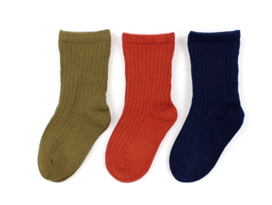 Baby Noa Noa Miniature Socks | Noa Noa Miniature Socks Green/Orange/Navy Art Multicolour (3-Pack)