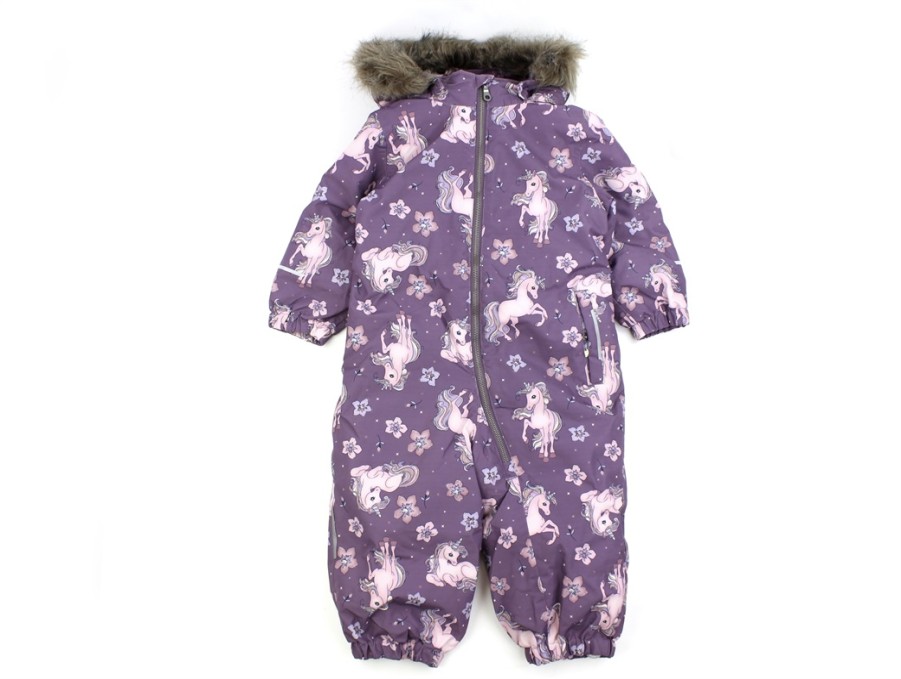 Baby Name It Coveralls | Name It Arctic Dusk Unicorn Coverall