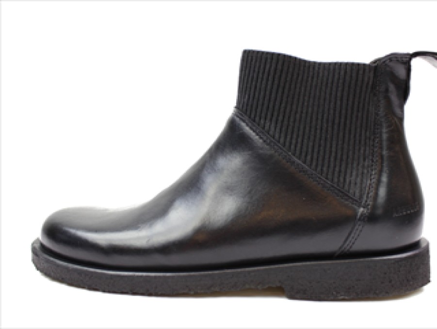 Kids Angulus Boots And Ankle Boots | Angulus Ancle Boot Black Shine