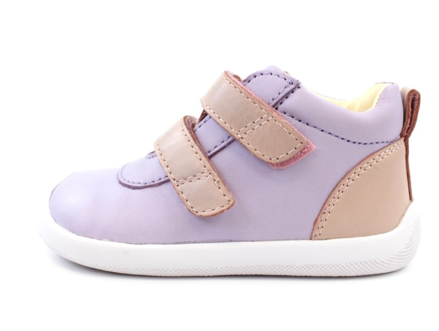 Baby Bundgaard First Shoes | Bundgaard Walk Shoes Lilac With Velcro