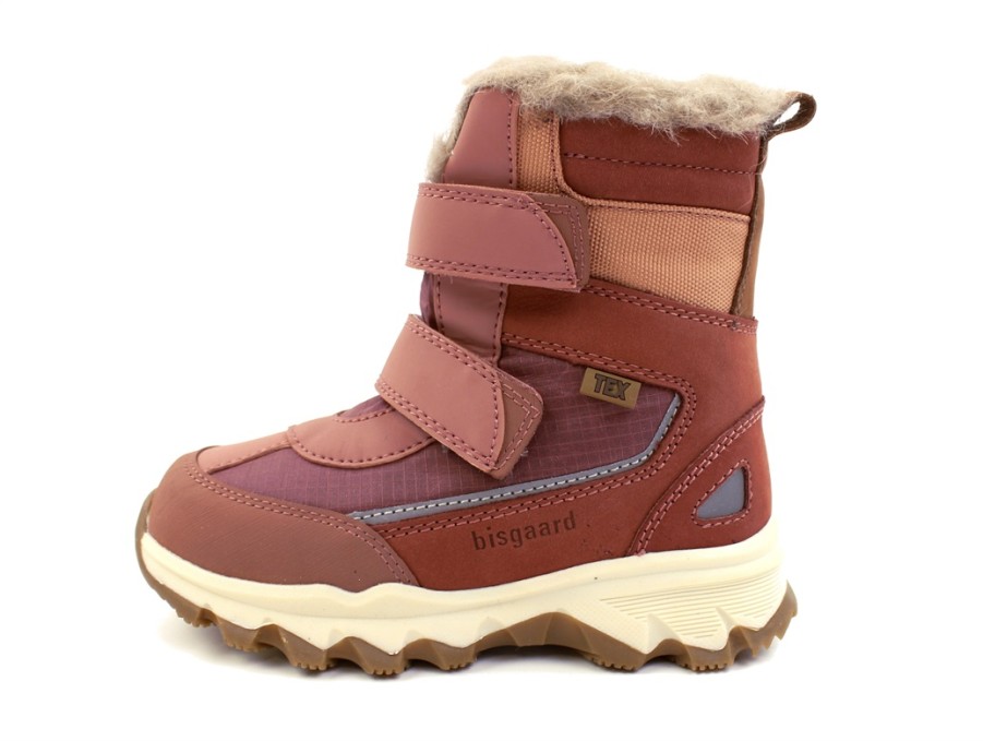 Kids Bisgaard Winter Boots | Bisgaard Rose Winter Boot Eddie With Velcro And Tex