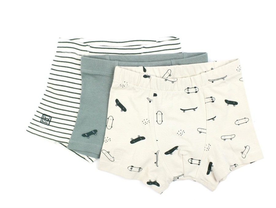 Kids Liewood Underwear And Sleepwear | Liewood Boxershorts Felix (3-Pack) Sandy Mix Skate