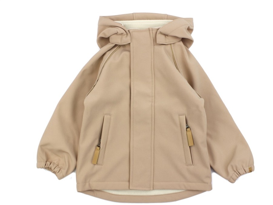 Baby Lil Atelier Transition Jackets | Lil Atelier Nougat Transitional Soft Shell Jacket