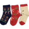 Baby Name It Socks | Name It Jester Red Christmas Top