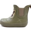 Baby Bisgaard Rubber Boots | Bisgaard Rubber Shoes Green Racoon