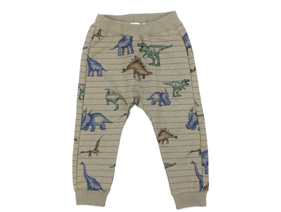 Baby Name It Pants And Leggings | Name It Silver Sage Dino Sweatpants