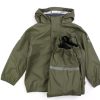 Kids Mikk line Rainwear | Mikk-Line Dusty Olive Rainwear Pants And Jacket