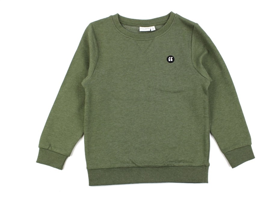 Tweens Name It Blouses And Knitwear | Name It Rifle Green Sweatshirt