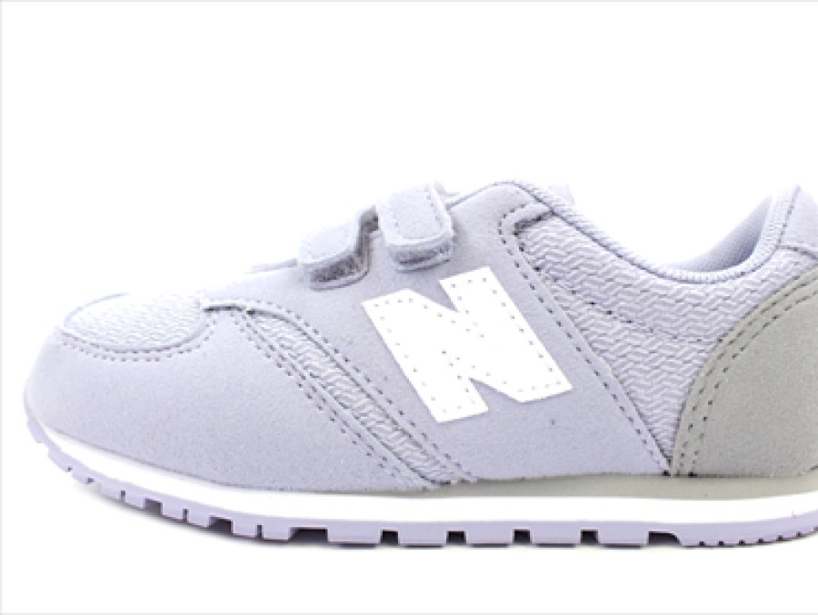 Tweens New Balance Shoes And Sneakers | New Balance Sneaker Lilac/Gray With Velcro